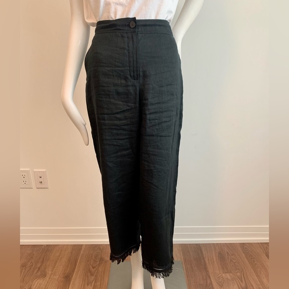 Theory Linen Pants Sz 8 - Picture 3 of 8